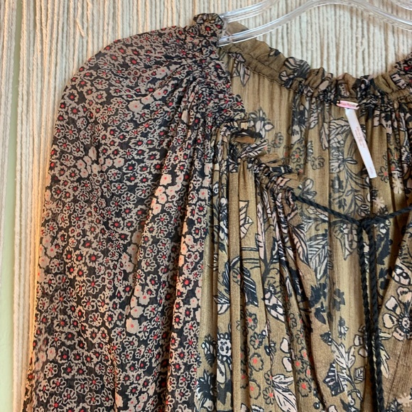 Free People Hendrix Floral Sheer Top - Picture 2 of 8